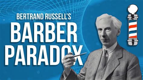 bertrand russell barber paradox.